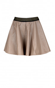 Leather-Skirt-Taupe