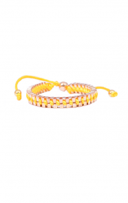 Silk-Yellow-Bracelet