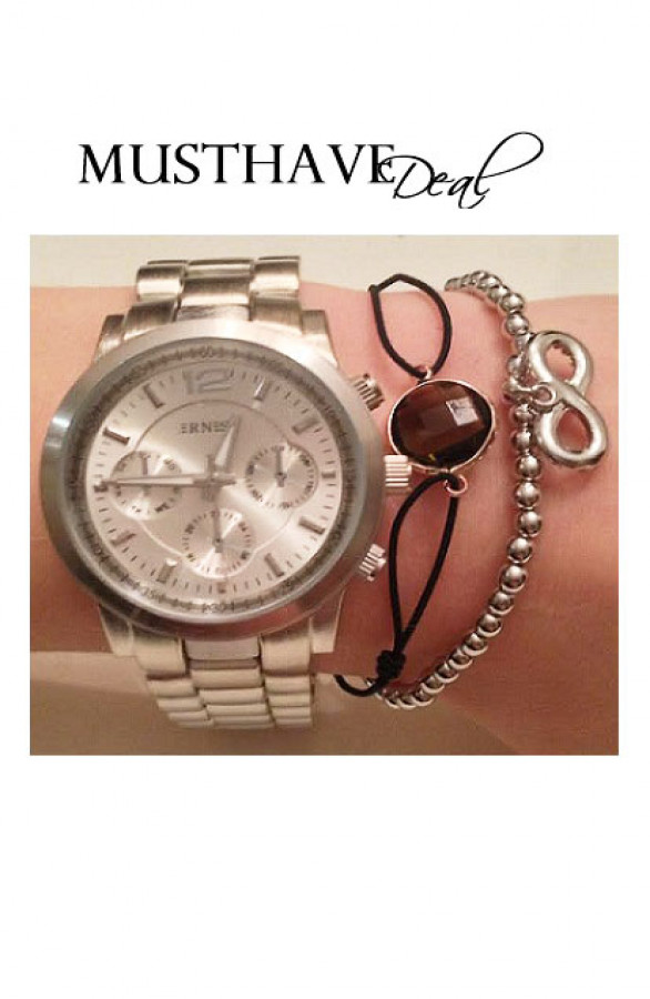 Musthave-Deal-MK-Zilver-Watch-TheMusthaves