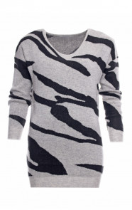 Zebra-Sweater-Grey