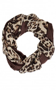 Leopard-Sjaal-Brown