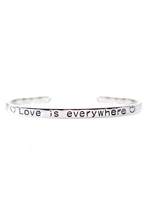 Love-Is-Everywhere-Zilver-Armband