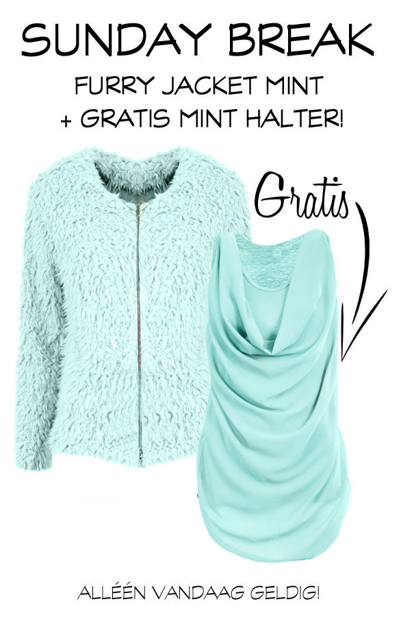 Sunday-Break-Furry-Mint-GRATIS-Halter