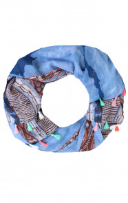 Blue-Colorburst-Sjaal