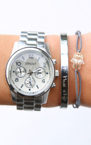 ernest-horloge-zilver-dames
