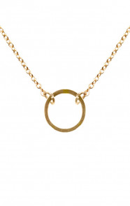 Fine-Necklace-Circle-Gold