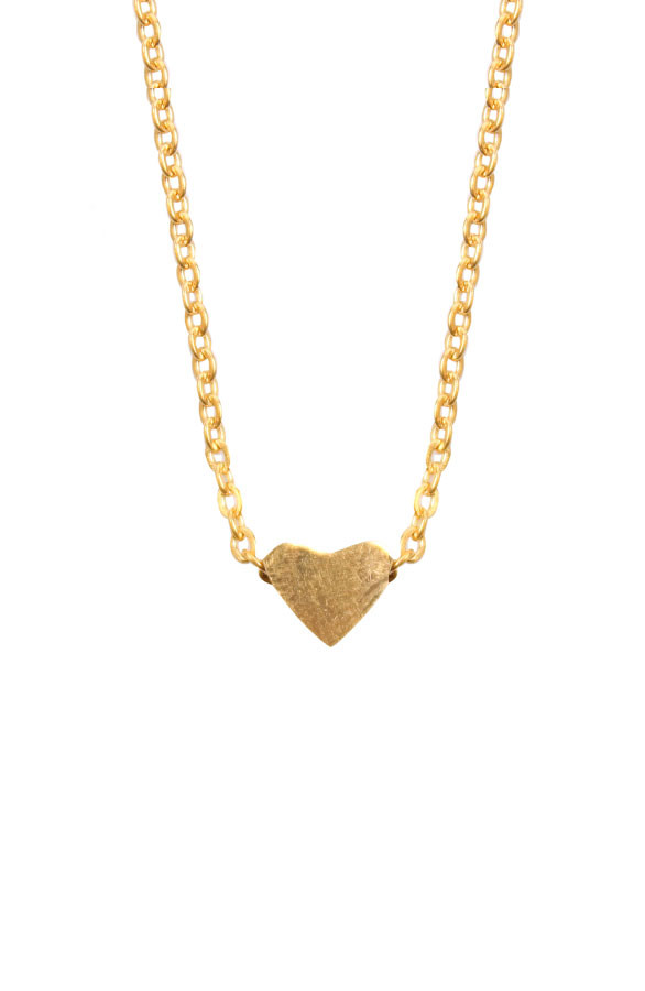 Hart-Necklace-Gold