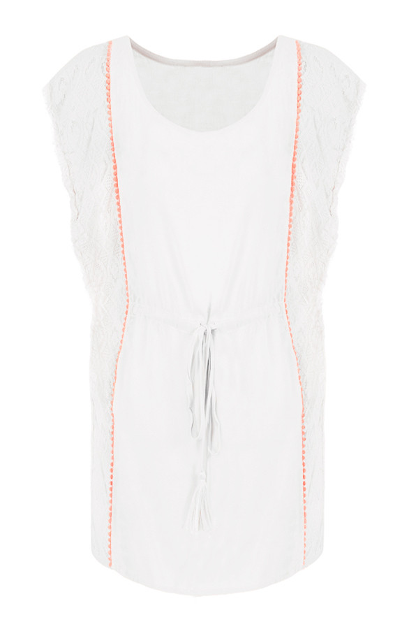 Fringe-Deluxe-Tuniek-White