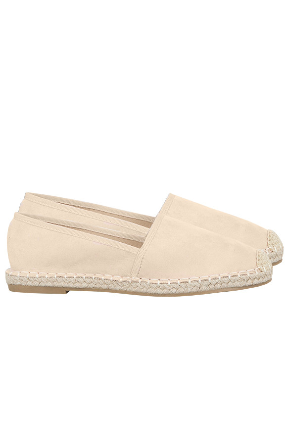 Suede-Espadrilles-Beige