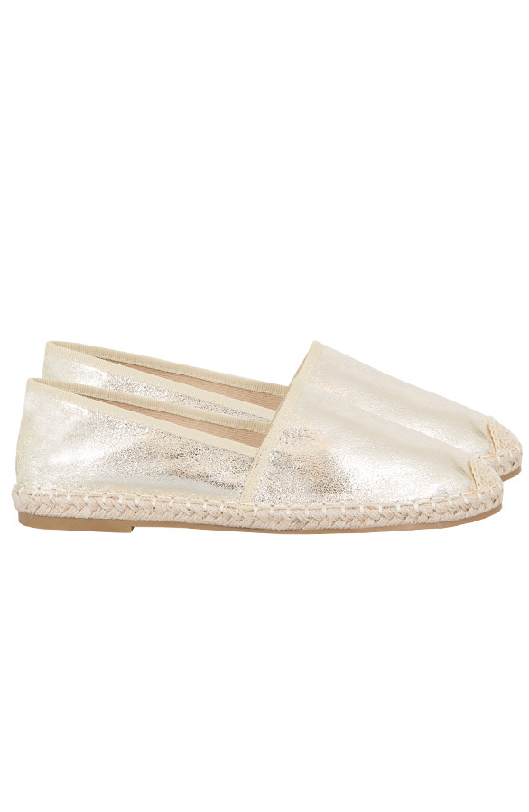 Metallic-Espadrilles-Gold