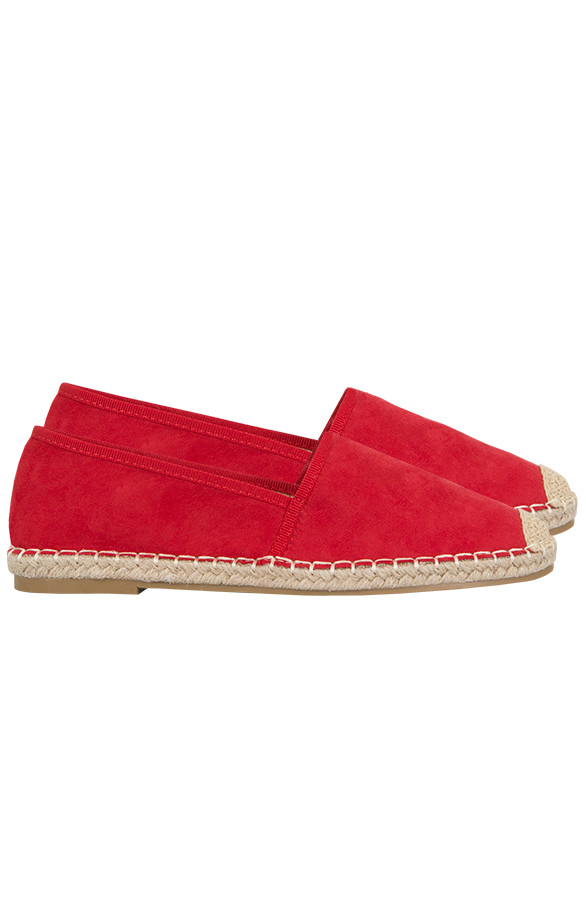 Suede-Espadrilles-Fierce-Red