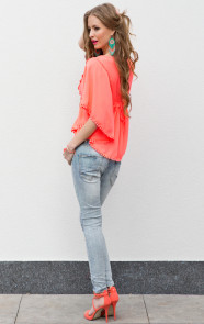 koraal-blouse-fel-online