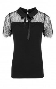 Designer-Lace-Top-Bow-Black