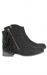 Fringe-Zipper-Booties-Black