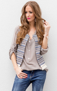 kanten-gilet-met-aztec-print-dames