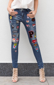 patches-spijkerbroek-dames