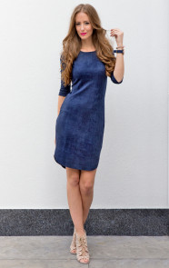 suede-jurk-marineblauw