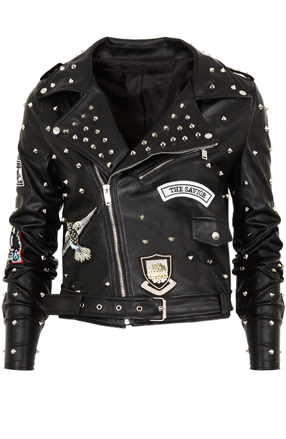 Exclusive Studs Biker Jacket | The Musthaves