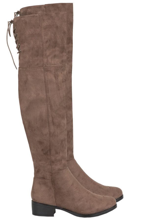 Overknee-Suede-Boots-Taupe