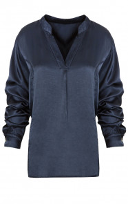 Silk-Blouse-Navy