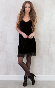 velours-jurk-zwart