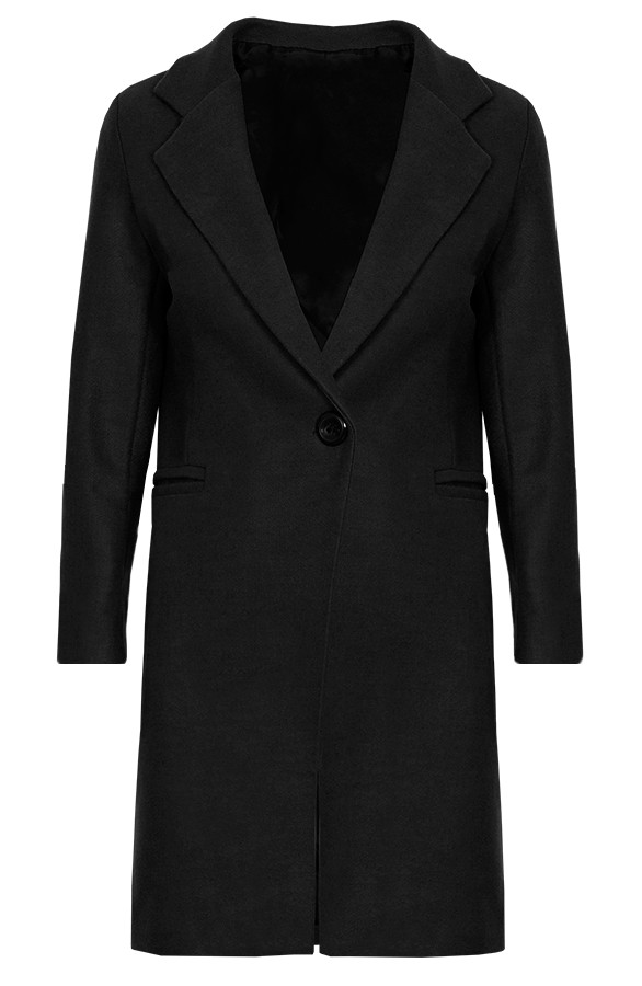 Luxury-Woven-Coat-Black