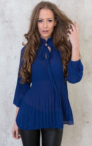 plisse-blouses-blauw