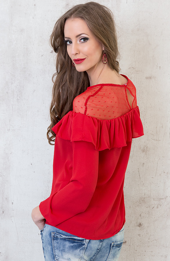 rode-blouse-met-kant