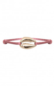 Gold-Shell-Armband-Pink