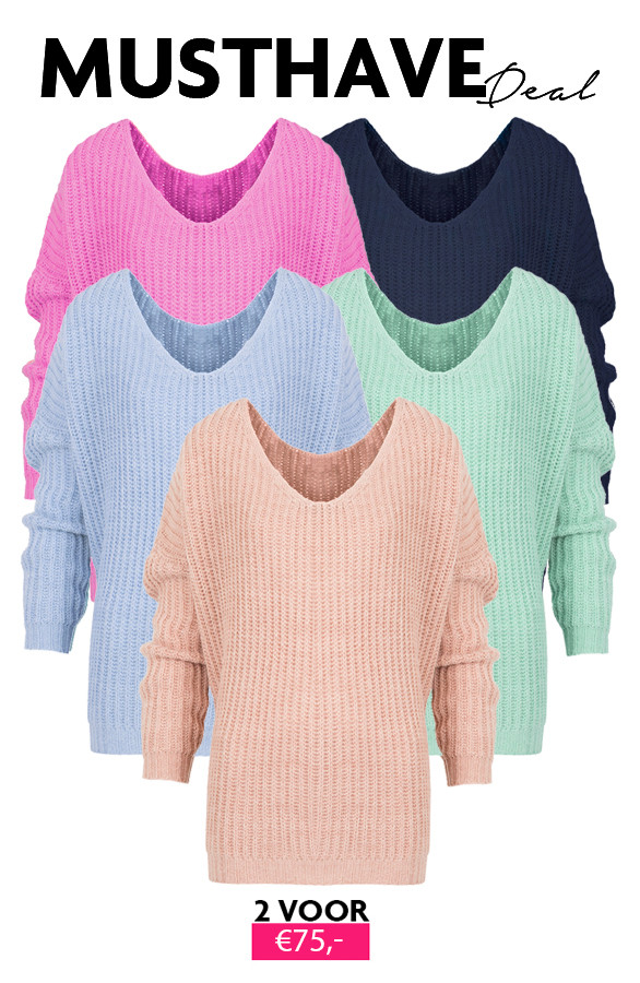 Musthave-Deal-Oversized-V-Sweaters