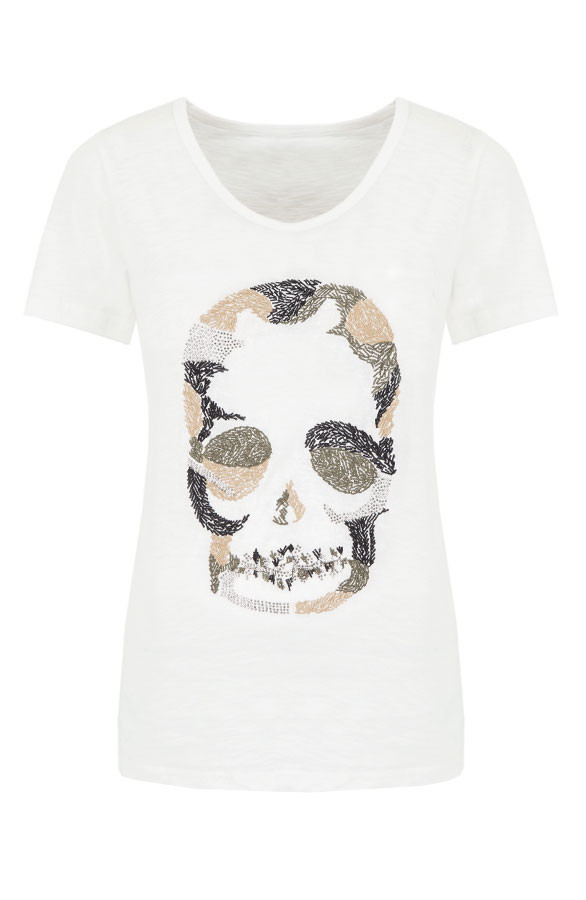 Camouflage-Skull-Top