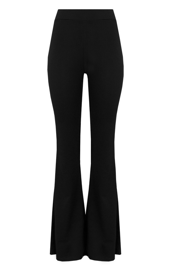 Flared-Broek-Zwart