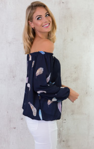 print-blouses-marineblauw1