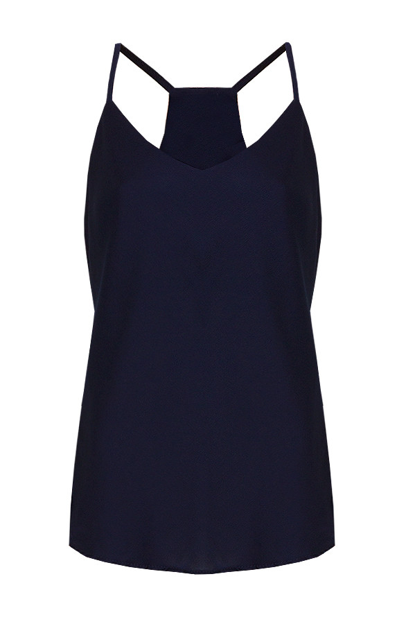 Luxe-V-Top-Navy