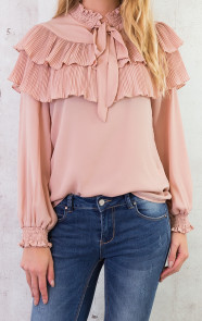ruffle-blouses-roze