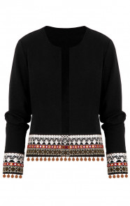 Kelim-Jacket-Zwart