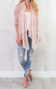 dunne-sjaal-roze