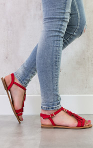 fringe-sandalen-rood