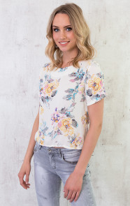 print-top-met-korte-mouwen