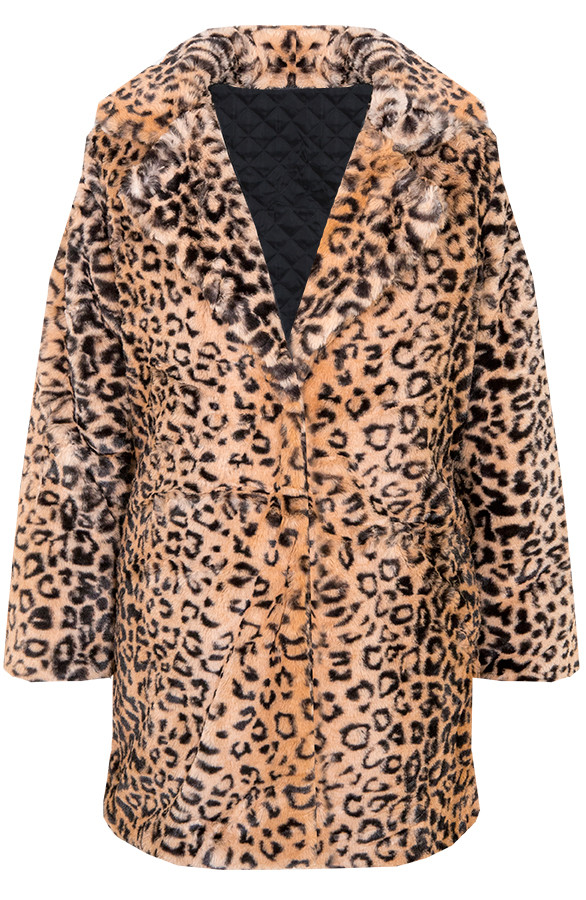 Leopard-Coat-Bruin