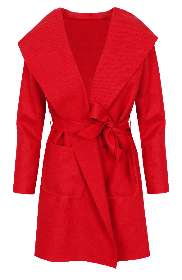 Wanted-Coat-Short-Rood