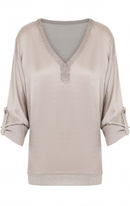 Zijde-Blouse-Taupe