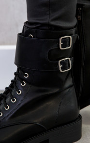 dames-biker-boots-zwart