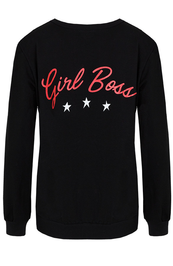 Girl-Boss-Sweater-Zwart