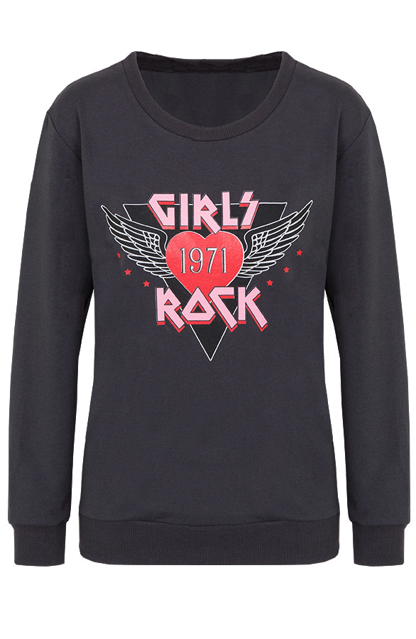 Girls-Rock-Sweater-Antraciet