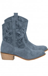 Cowboy-Boots-Jeansblauw