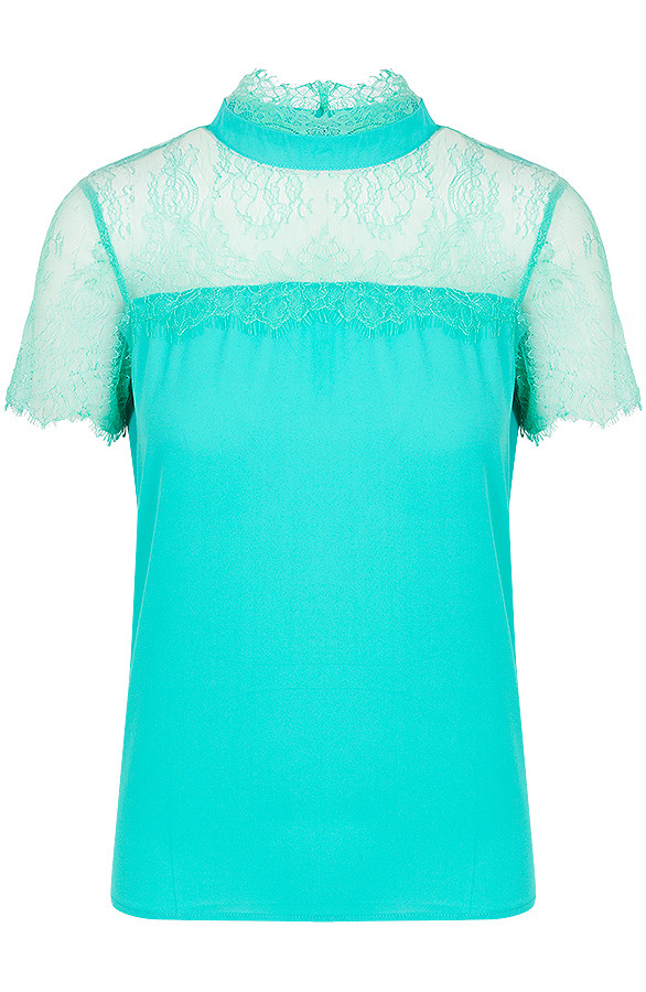 Top-Kant-Dames-Turquoise