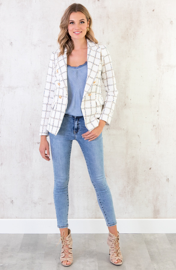 goedkope witte blazer