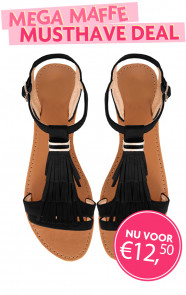 Mega-Maffe-Musthave-Deal-Sandalen-Zwart
