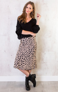 print-jurken-met-cheetah